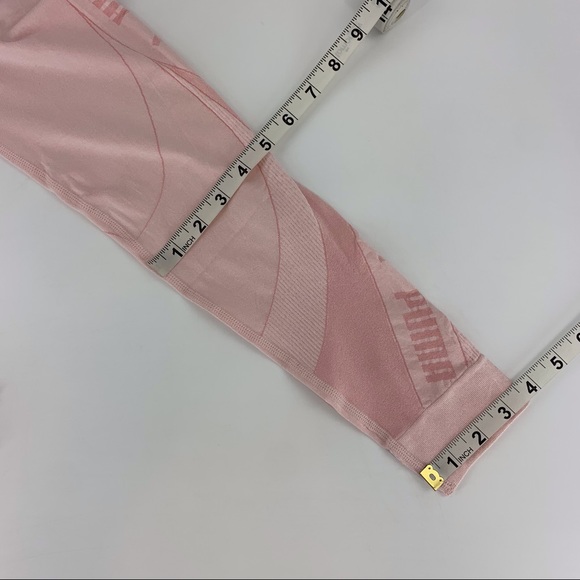 Puma NWT Pink Evostripe Evoknit 7/8 Tights, Small - Picture 13 of 16